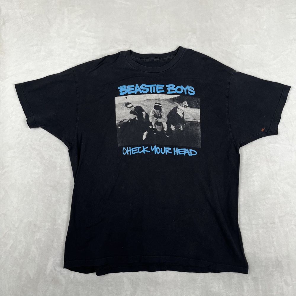Beastie Boys Check Your Head T-Shirt Mens 2XL Black Album Graphic Rap Hip Hop
